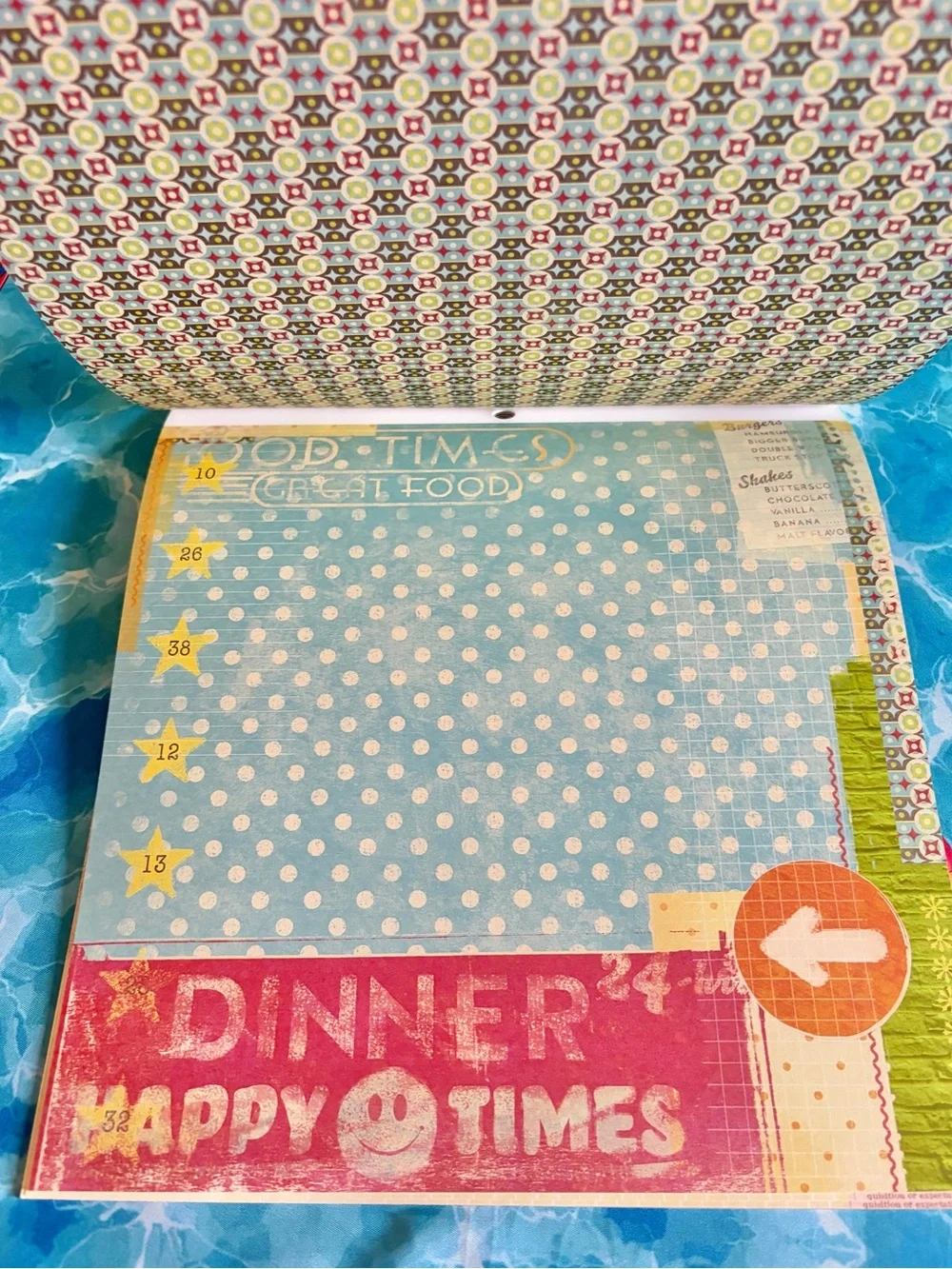 K&Company Scrapbooking Paper Pad Cut N Paste 12x12 K & Co